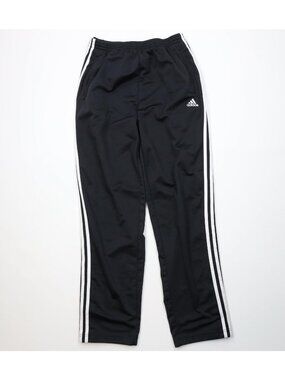 Vintage Y2K 2001 Adidas Mens Large Spell Out Tearaway Sweatpants Pants Black